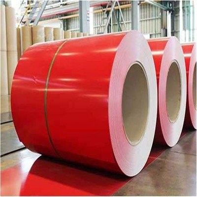 Bobina de acero galvanizada sumergida caliente 600mm-1200m m de PPGI con capa orgánica