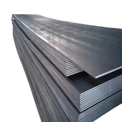 Longitud laminada en caliente 3000-25000m m de la placa de acero de la nave de Q215 Q235 A36