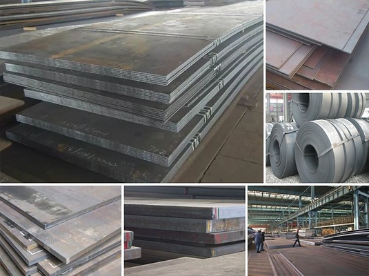 Str laminado en caliente del ms Steel Plate ASTM A36 Q345 para la ingeniería de Brige
