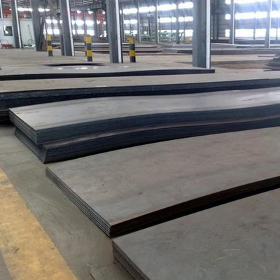 superficie del negro de la placa de acero de la nave de 6m m 8m m 9m m 12m m laminada en caliente