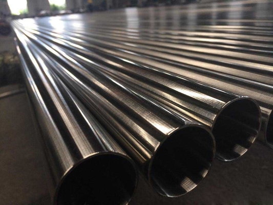 Espejo de acero del tubo de ASTM 20m m Od pulido para la industria química
