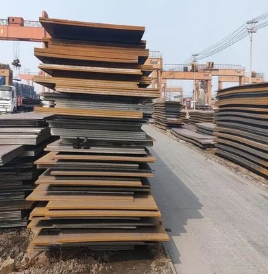 Ms Steel Plate A36 Ss400 St37 S235jr S355jr del material de construcción
