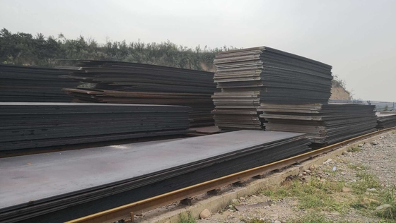 hoja de acero en frío caliente de carbono del ms Steel Plate a588 1055 del astm A36 S355
