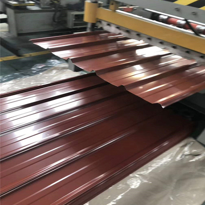 El BIS ISO9001 del API galvanizó la techumbre del metal cubre el color del cinc revestido
