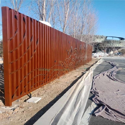 Hoja de la placa de acero de A588 Corten para la placa de acero de acero del impermeable de la pared del jardín