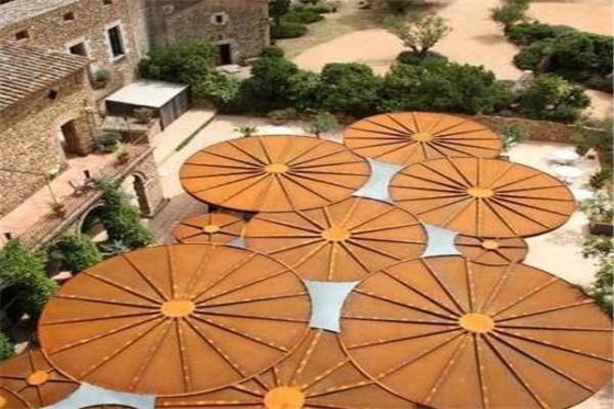 Hoja de acero modificada para requisitos particulares común grande de la placa de la resistencia a las inclemencias del tiempo de JIS G3125 SPA-H Corten A