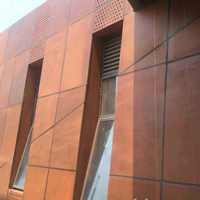 Tamaño modificado para requisitos particulares chapa de acero resistente a la corrosión de Corten para el paisaje