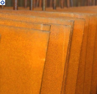 Tamaño modificado para requisitos particulares chapa de acero resistente a la corrosión de Corten para el paisaje