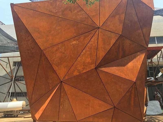 Al aire libre modificada para requisitos particulares corten el hoyo de acero del fuego corten el hoyo del fuego de la extra grande y el cuenco de acero del agua