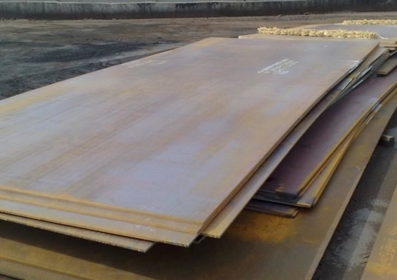 Q195 laminó la placa de acero de acero de carbono Q235b para la construcción naval