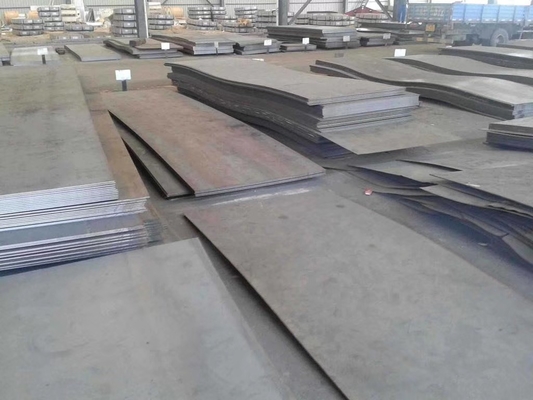 Q195 laminó la placa de acero de acero de carbono Q235b para la construcción naval