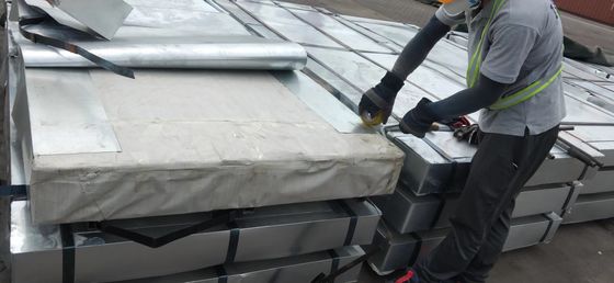 Hoja de acero galvanizada sumergida caliente de acero en frío de la placa DX51D del SOLDADO ENROLLADO EN EL EJÉRCITO