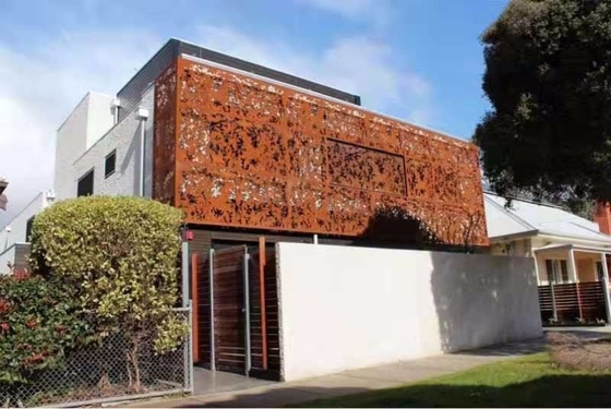 Impermeable de la placa de acero de A588 Corten para la pared de acero del jardín