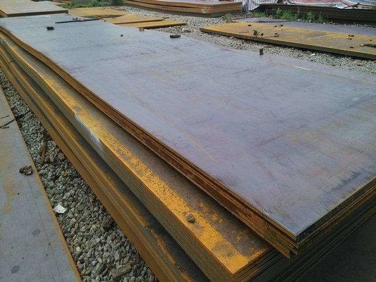 Corten de acero resistente a la corrosión cubre la placa de acero del paisaje NM500 wear Plate550