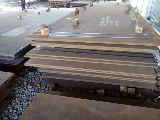 Corten de acero resistente a la corrosión cubre la placa de acero del paisaje NM500 wear Plate550