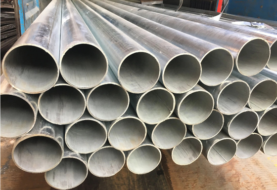 Estándar galvanizado tubular soldado con autógena del acero ASTM GB BS para el tubo de la estructura