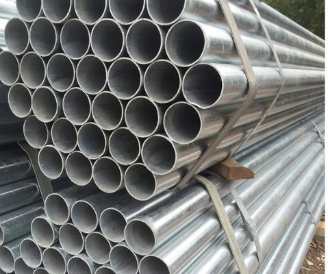 tubería de acero redonda galvanizada sumergida caliente material del acero del SOLDADO ENROLLADO EN EL EJÉRCITO del grueso de 1.2-15.7m m