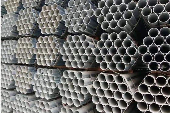 ASTM pre galvanizó el tubo sumergido caliente del andamio del soldado enrollado en el ejército de la tubería de acero del SOLDADO ENROLLADO EN EL EJÉRCITO