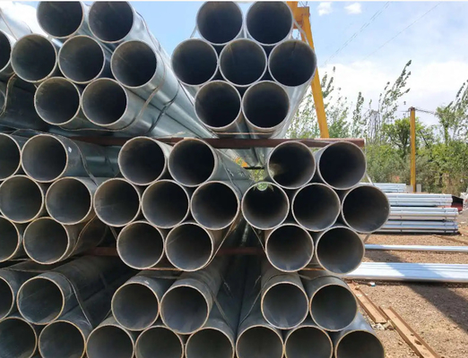 La tubería de acero del SOLDADO ENROLLADO EN EL EJÉRCITO Q235/Q345 galvanizó el tubo soldado con autógena 20-405m m OD