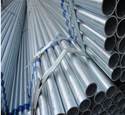 El grado B de ASTM pre galvanizó alrededor de grueso de la tubería de acero 1.2-15.7m m