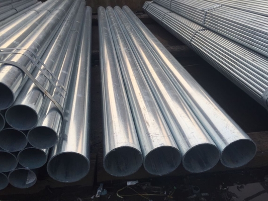 El tubo de acero soldado con autógena del soldado enrollado en el ejército galvanizó la superficie revestida diámetro externo de 10 - 80 milímetros