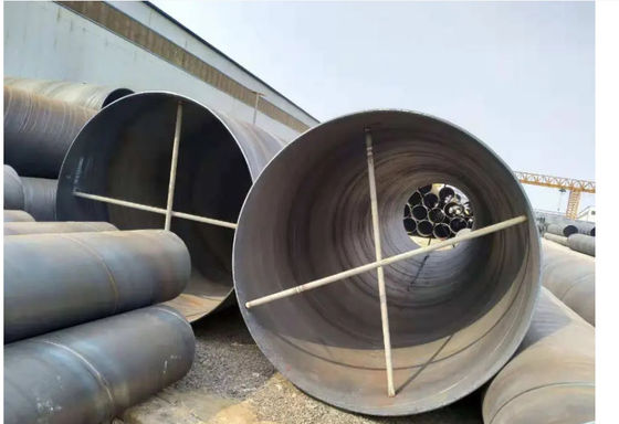 El tubo de la tubería de acero del carbono de ASTM A53 soldó con autógena el tubo del metal de Sch 40 para el material de construcción