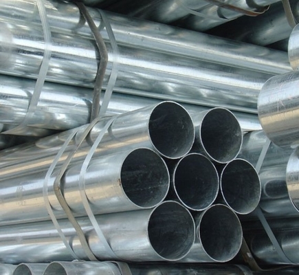 Tubería de acero Q345B Q235B 20# 0.5m m de Semless del SOLDADO ENROLLADO EN EL EJÉRCITO de Galvanizsed