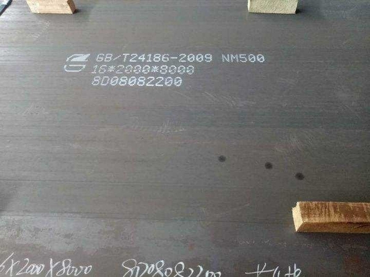 Desgaste de NM450 NM550 - aleación de alta resistencia resistente los 0.3m de la placa de acero